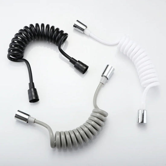 Telephone Line Style Spring Flexible Shower Hose