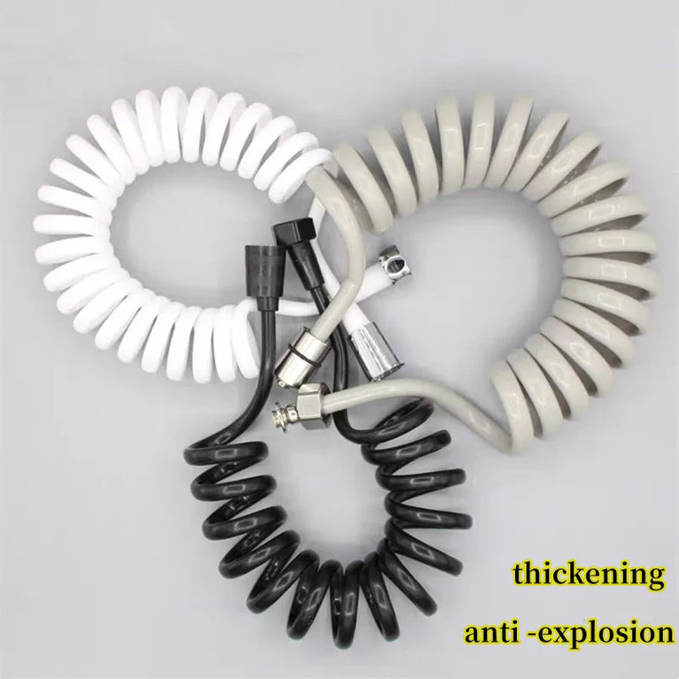 Telephone Line Style Spring Flexible Shower Hose