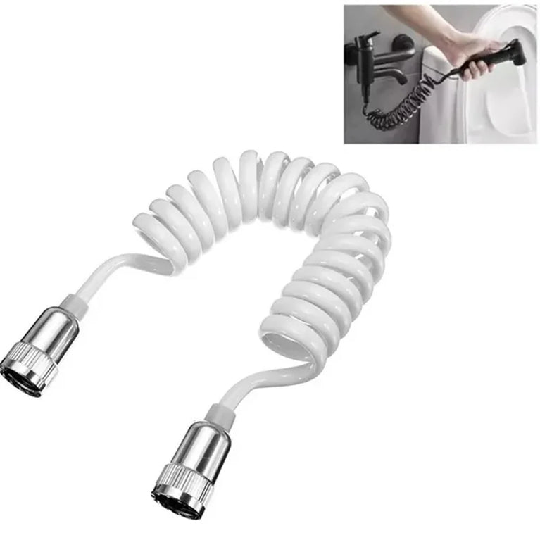 Telephone Line Style Spring Flexible Shower Hose