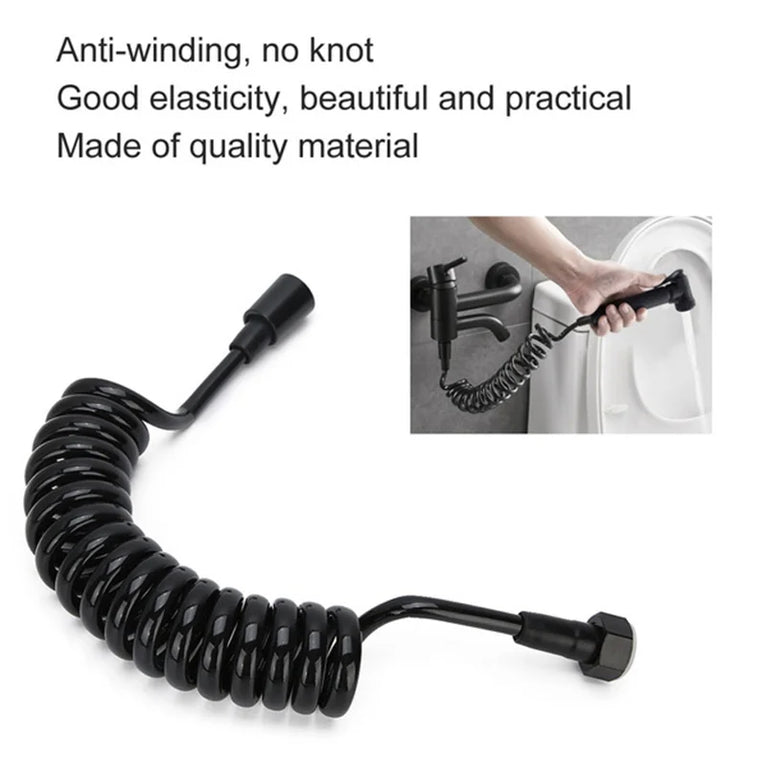 Telephone Line Style Spring Flexible Shower Hose