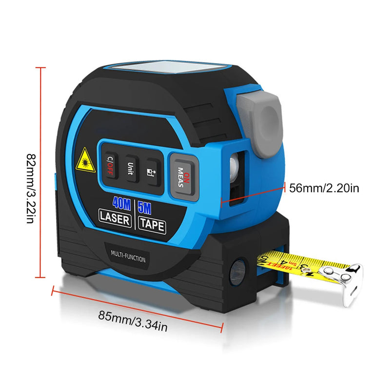 3-in-1 Laser Tape Measure