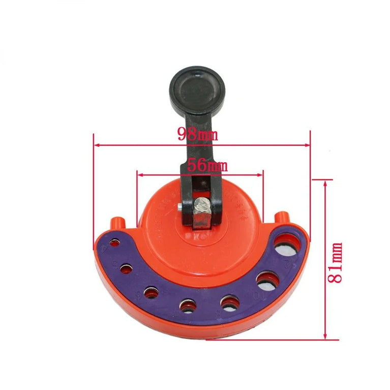 Tile and Glass Positioning Drill Guide