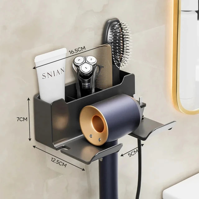 Hair Dryer Holder Storage Bracket