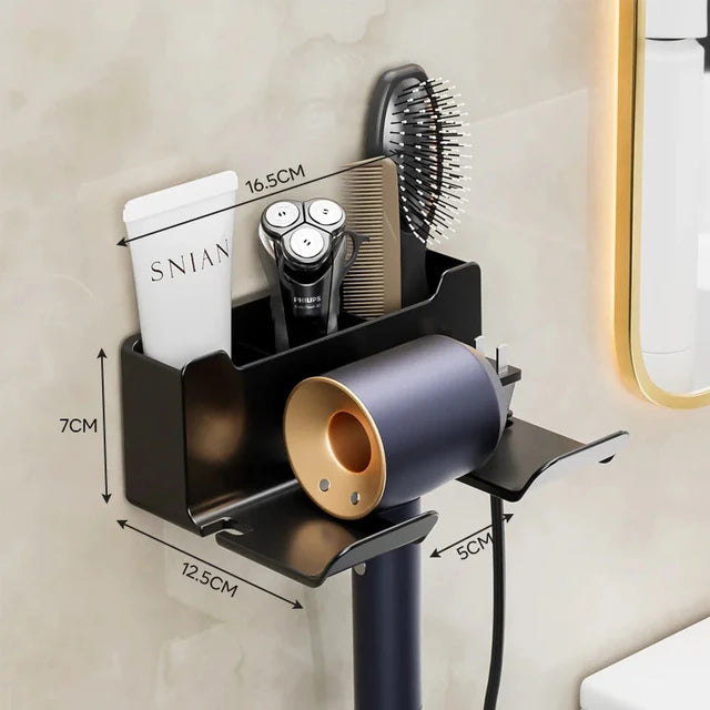 Hair Dryer Holder Storage Bracket