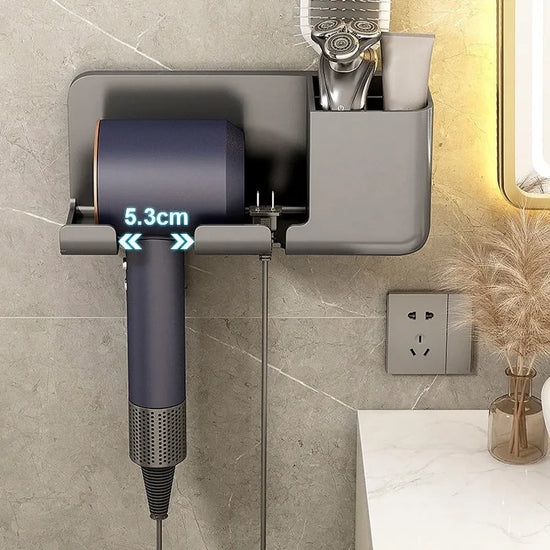 Hair Dryer Holder Storage Bracket