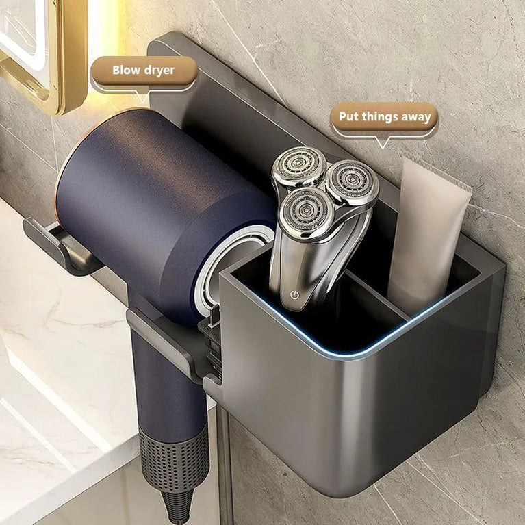 Hair Dryer Holder Storage Bracket